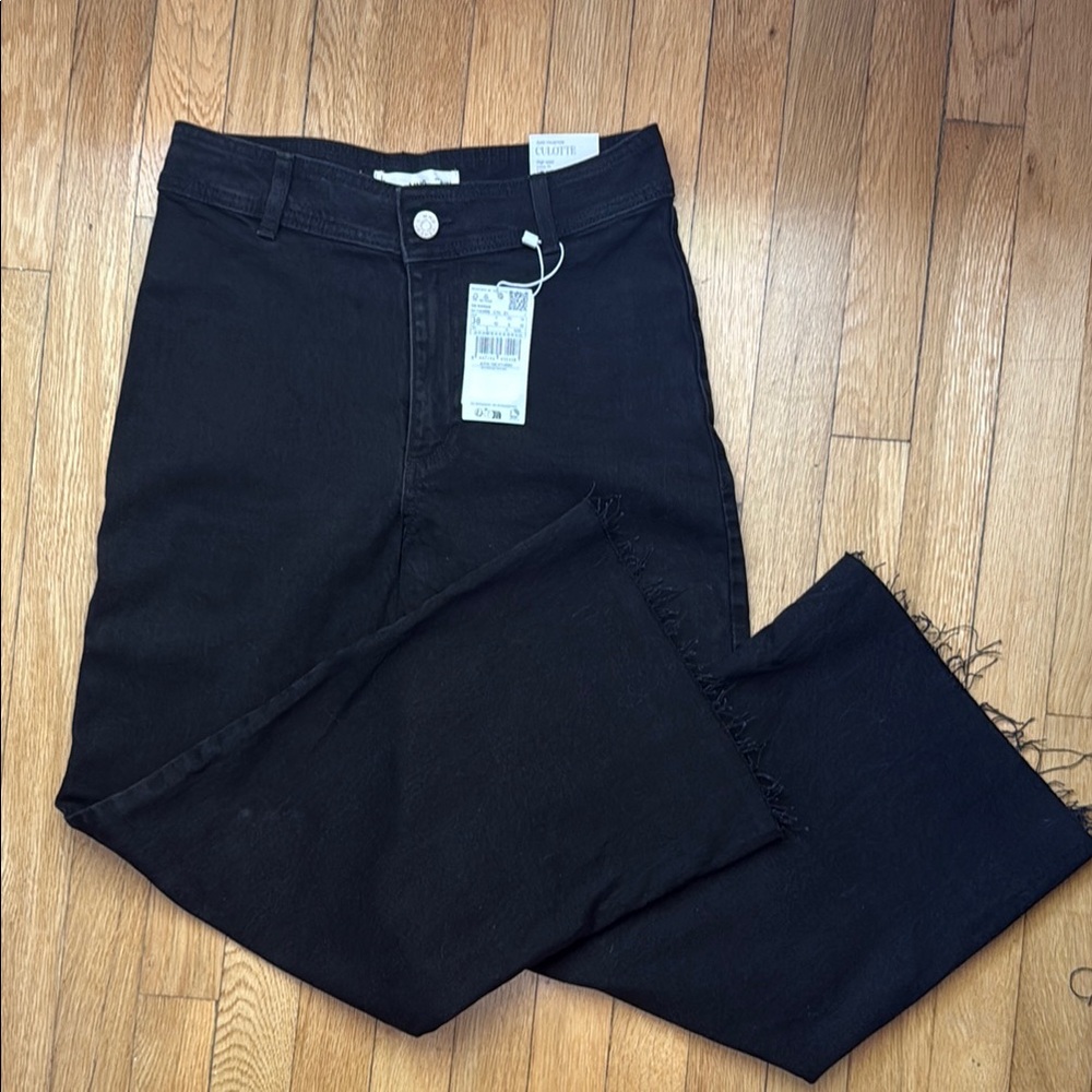 Mango Catherine Denim Culotte Jeans 38 6